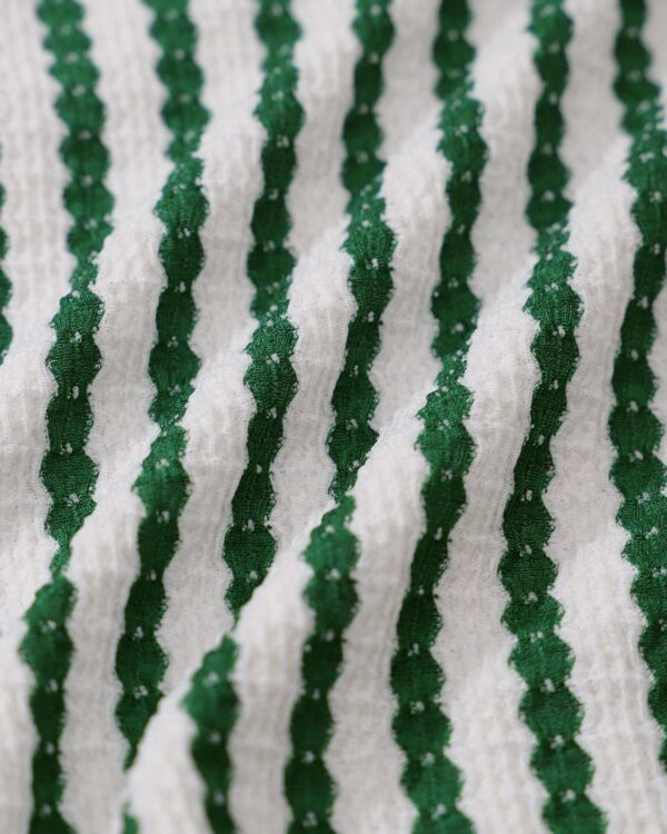 Green Striped Underwire Bikini Set - Image 9